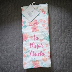 Deborah Connolly Designs Kitchen Towel La Mejor Abuela 3 Pack - NWT